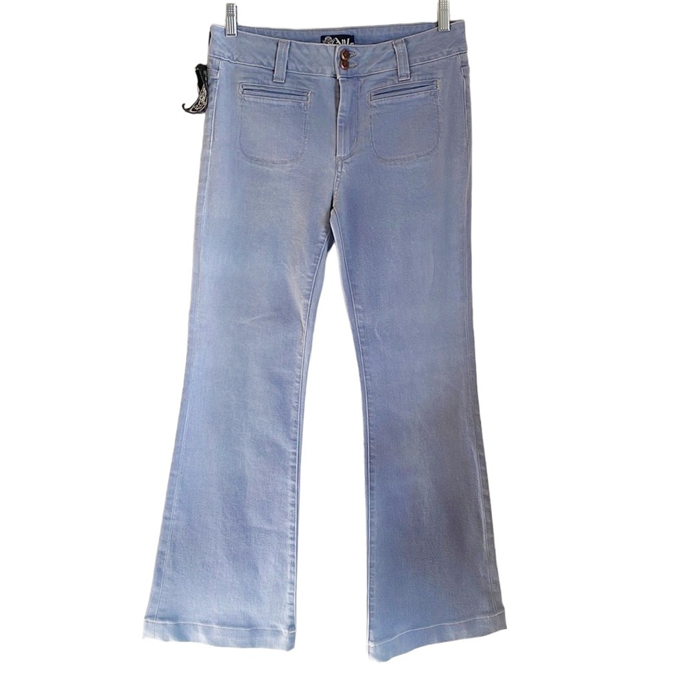 Anlo Mercer Denim Flare Bootcut Mykonos lightwashed Y2K jeans size 31